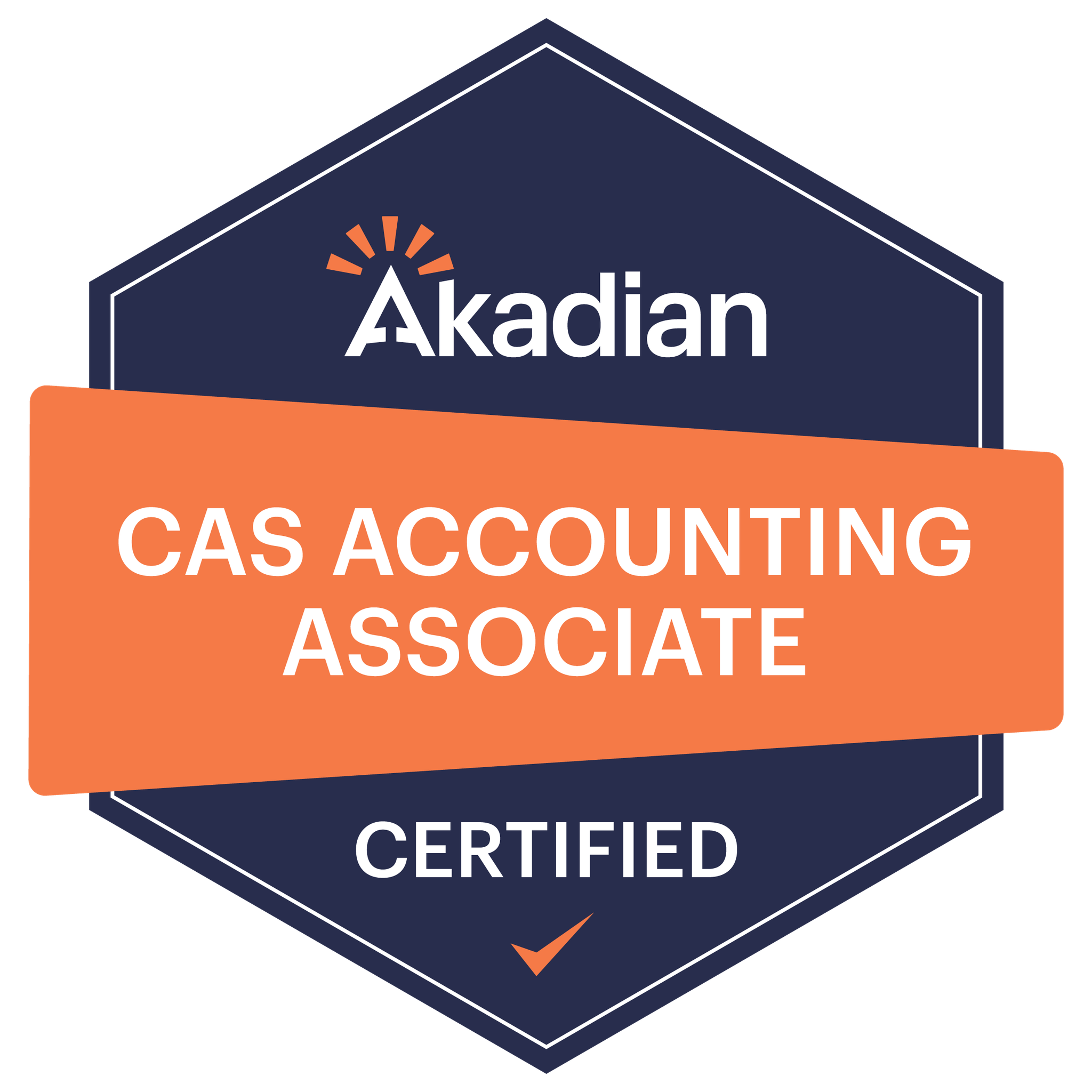 Akadian CAS Accounting Associate Certified